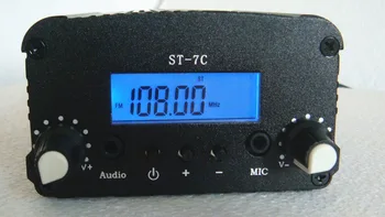 1W/7W ST-7C 76-108MHZ PLL stereo FM siųstuvas transliacijos radijo stotis