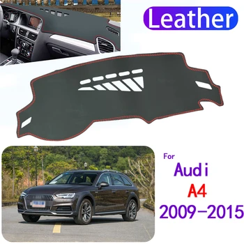 Odos Dashmat prietaisų Skydelio Dangtelį Trinkelėmis Brūkšnys Kilimėlis Kilimų Automobilių Optikos reikmenys Audi A4 B8 2008-2015 8K S-line