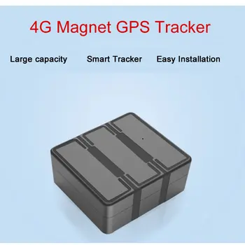 Naujas 4G Automobilių GPS Tracker Automobilių 8000mAh Baterija Galingas Magnetas Vandeniui GPS Locator Transporto priemonės 3