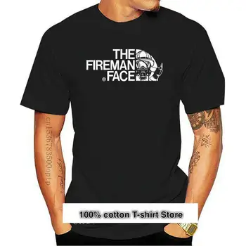 Camiseta de moda para hombre, camisa con cara de bombero, 2019 0