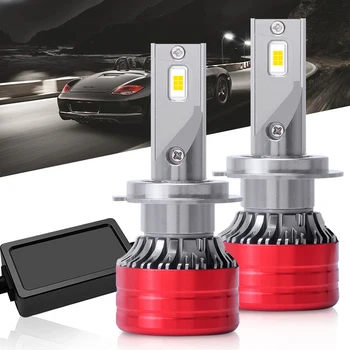 Ao2 - F5 automobilių žibintų lemputės H1 H7, 9006 H11 yra universalus šviesos gavimas, pagaminti iš XHP 3570 LED lustas,gali išėjimas 12v 6000k akiratyje