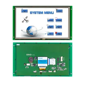 AKMENS 10.1 Colių HMI Ekranas su RS232/RS485/TTL Sąsaja Programuojami Pramonės Touch Valdiklio plokštės