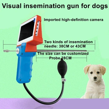 Vaizdo apvaisinimo pistoletas ypatingą sėklinis latakas išorinis vamzdžio sėklinis latakas šunų dirbtinis apvaisinimas veisimo