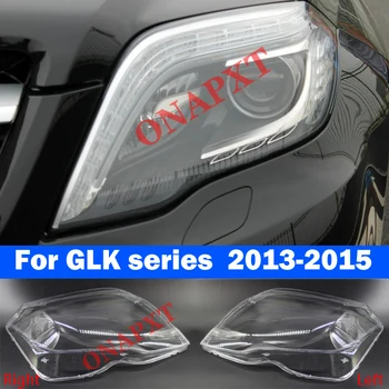 Mercedes-Benz GLK serijos GLK200 GLK260 GLK300 2013-2015 m. Automobilio Žibintai priekinių lempų gaubtų Dangtis