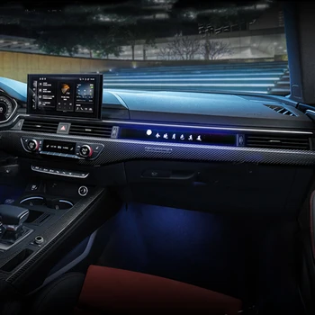 Audi A6, A4, A4L S4 RS4 A5 S5 RS5 Q7 2016-2019 Automobilių GPS keleivių LCD Priemonė Galvos Vienetas Radijo LCD 