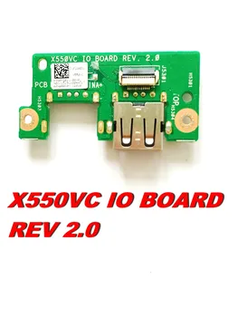 Originalą ASUS X550VC USB VALDYBOS X550VC_IO-VALDYBOS REV 2.0 Išbandyti gera Nemokamas pristatymas 0