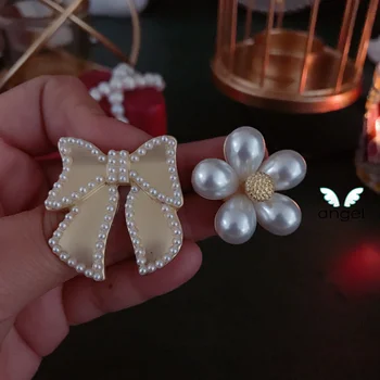 papuošalai mergina yra perlų sagė gėlė saldus bowknot puikus subtilus joker Japonija ir Pietų Korėja