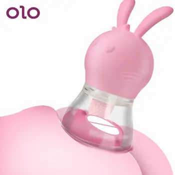 OLO G Spot Klitorio Stimuliatorius Krūties Čiulpti Spenelį Massager Moterų Masturbator Minkšti Liežuvio Lyžis Vibratorius, Sekso Žaislai Moterims 0