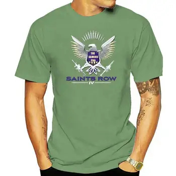 New Saints Row 4 Iv Žinomų Vaizdo Žaidimai Vyrų Black T-Shirt Dydis S Iki 3Xl Naujas Tendencijas Tee Marškinėliai