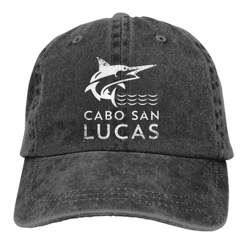 Cabo San Lucas Durklažuvių Žvejybos Beisbolo kepuraitę kaubojaus skrybėlę Pasiekė bžūp Cowboy Bebop Skrybėlės Vyrų ir moterų skrybėlės