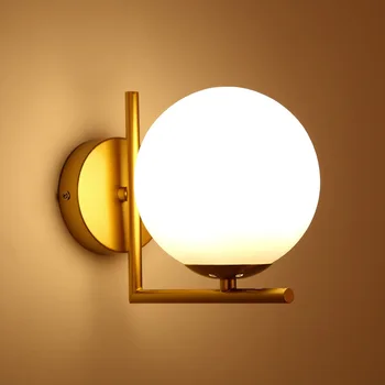 moonlux Šiaurės E27 LED Sienos Lempos Eilėje Lovos Kabo naktinė lempa Kambarį Šviesos Šviestuvas (be Lemputės) 0