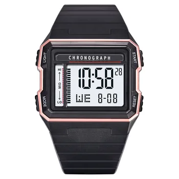 Vyrų Lauko Sporto Žiūrėti 50M Atsparus Vandeniui Aikštėje Laikrodžiai Elektroninis Žadintuvas Chronografas Vyrų Relogio Masculino Reloj Mujer Laikrodis