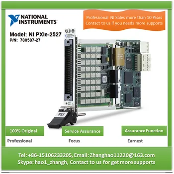 NI PXIe-2527 780587-27 32-Kanalas (2 laidų), 300 V Multiplexer Jungiklis 0