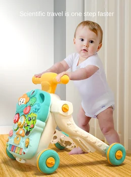 Montessori Vežimėlis Vaikščioti Automobilių Žaislas, skirtas Kūdikių 0 12 Mėnesių Mokymosi Švietimo Žaislai Vaikams, Kūdikiams Mažylis Berniukas, Vaikų Žaidimo Žaislas