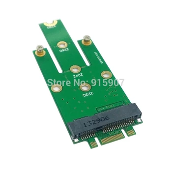 Xiwai Chenyang M. 2 NGFF PCI-E 2 LANE Golden Finger Prisegti prie 50mm Mini-PCIE mSATA 18+8 SSD Kietąjį Diską PCBA