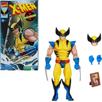 Originalus 6inch Marvel Legends Serijos X-Men Wolverine 90s Animacinis Serialas Veiksmų Skaičius, žaislai vaikams, su dėžute