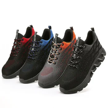 Vyriški Kvėpuojantis SafetyShoes, Batai, Darbo Apsauginius batus Plieno kojų Moterims -T9017
