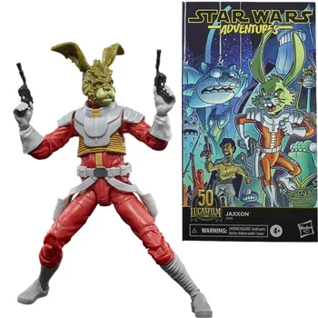 Hasbro Star Wars Juodosios Serijos Lucasfilm 50-mečio 6-colių Jaxxon figūrėlių, Kolekcines, Modelis Žaislas Vaikams Dovanų F2815