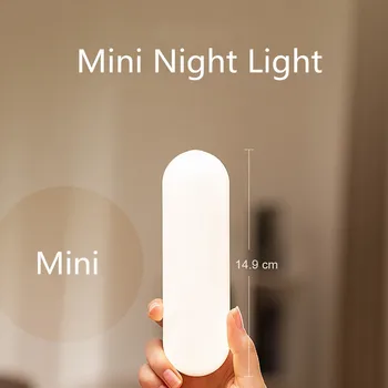 LED akių apsauga naktį šviesos wireless touch bendrabutyje mokytis skaityti lemputė USB įkrovimo pritemdomi miegamasis mini naktį lempa 0