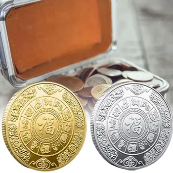Zodiako Triušis Monetos Kinijos Triušis Kolekcines Monetos Triušis Suvenyrų Monetas 2023 Kinų Naujųjų Metų Proginių Monetų Triušis