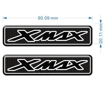 Motociklų Lipdukai Yamaha X-MAX XMAX X MAX 125 250 300 400 3D Mark Lipdukai Logotipas Ženklelis Tank Pad Raštas