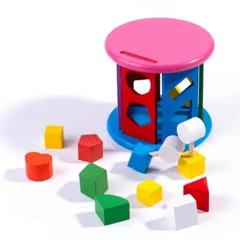 1 Set Kūrybos Vaikams Žvalgybos Formos Varantys Anksti Švietimo Žaislas Kompaktiškas Geometrijos Varantys Lygaus Paviršiaus Pramogų 0