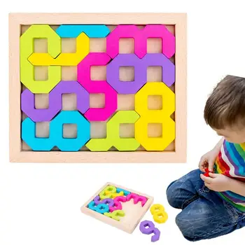Numeris Blokai 0-9 Skaitmenų Blokai Žaislų Rinkinys Vaikams Ugdymo plėtotės Žaislai Vaikų Atmintyje, Akies-rankos Koordinacijos 0