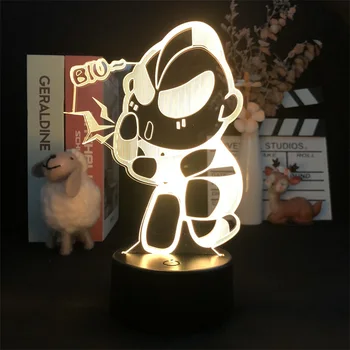 Ultraman Japonų Anime, Manga 3D Naktį Šviesos, Miegamojo Dekoras, Šviesos, Mielas Gimtadienis Spalva Dovana LED Lempos Vaikas Gražių Metu