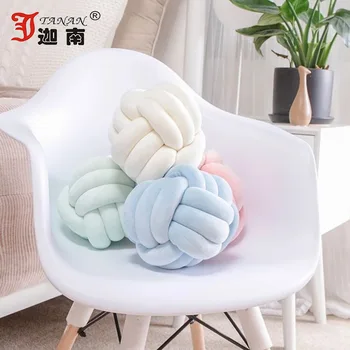 Mesti pagalvės Šiaurės ins stiliaus mazgas mesti pagalvę mazgas austi dekoratyvinės pagalvėlės plūduriuojantis langą pagalvėlė šviesos prabanga vientisos spalvos