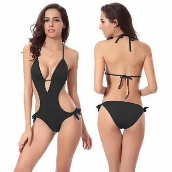 Bikini Viktorijos Stiliaus Seksualus maudymosi kostiumėlį Monokini 2021 vientisi Maudymosi Plaukti Kostiumai Strappy Push Up maudymosi Kostiumėliai Moterims, Vonia Drabužius QW111