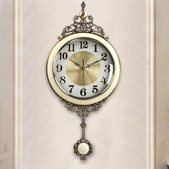 Metalo Namų Sieninis Laikrodis Šiaurės Skaitmeninis Stilingas Neįprastas Sieninis Laikrodis Minimalistinė Virtuvė Reloj De Sumalti Derliaus Apdaila LQQ35XP