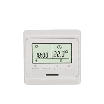 Savaitės Programavimas Skaitmeninė Grindų Termostatas LCD Ekranas temperatūros valdymo jungiklis su