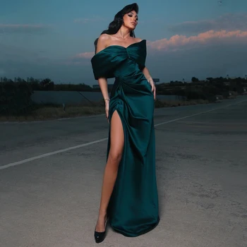 Thinyfull Seksualus Prom Dresses Off Peties Grindų Ilgis Undinė Vakarinę Suknelę Saudo Arabija Pusėje Ritininės Kokteilis Suknelė Plius Dydis