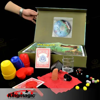 Dėlionės Magic Gift Box Aukštos kokybės Magija Prop Įvairi Magija Gudrybės Žaislai Aukštos Kokybės Mokymo Vaizdo
