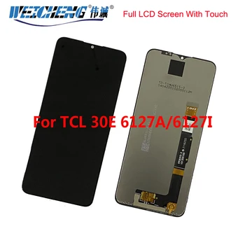 Už TCL 30E 6127A/6127I LCD Ekranas ir Touch Ekranas Su Rėmu 6.52