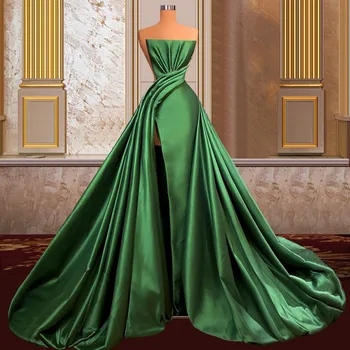 Reljefiniai Prom Dresses Kamuolys Suknelė Stebėjimo Ritininės Žalia Ilgai Dubajus, Saudo Arabija Promenadzie Suknelė Vakarinę Suknelę Chalatas De Haute Soiree