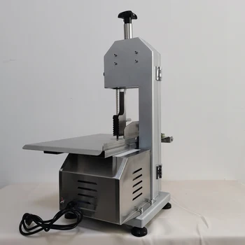Elektros Virtuvė Mėsos Kaulų Pjūklas Mašina, Nerūdijančio Plieno Kiaulienos Šonkaulių Ir Vištienos Kojos Pjovimo Maker 0