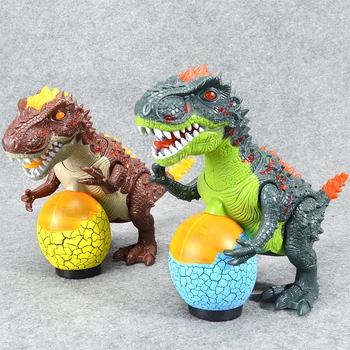 Realus Dinozaurų Pasaulyje Išmetant Plastiko Tyrannosaurs Žaislas Spalvingas Dovanų Elektroninių Dinozaurų Žaislai Vaikams Dovanos Vaikams