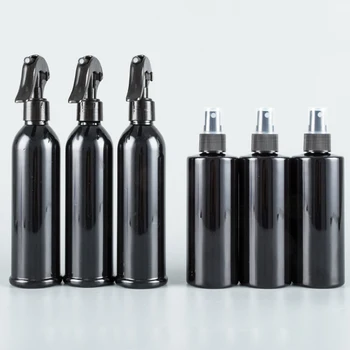 20pcs 250ml Black Tuščias Makiažas Nustatyti Purškimo Siurblio Plastikinių Butelių Sukelti Kvepalai, Kosmetikos PET Taros Kosmetikos pakuotės