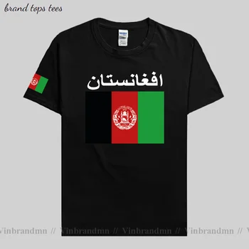 Afganistane, Afganistano vyrai t shirts 2021 megztiniai tauta komandos marškinėlius 100% medvilnės marškinėlius sporto salės, trišakiai šalies sporto AFG Islamas Pashto