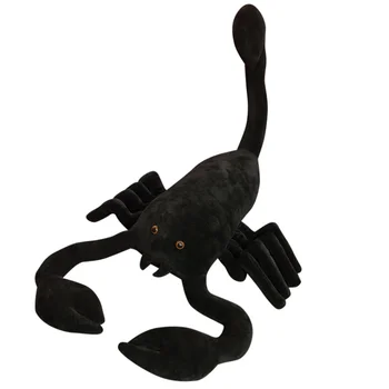 45-120CM Naujas Aukštos kokybės Modeliavimo Tamsiai Skorpionas Pliušinis Žaislas iškamša Lėlės Šalis Dekoro Juokinga Dovana Vaikų Žaislas