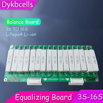Dykbcells 3S 16S 1.5 Ličio Baterija Balansas tarybos 60V 48V balansavimo aktyviais Lifepo4 Li-ion 4S, 7S 8S 13S 14 SEK