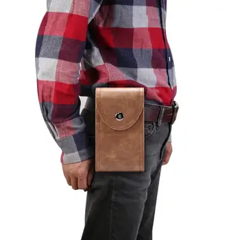 Universalus Juosmens Krepšys Telefono Dėklas Case For Samsung Galaxy S20 S21 FE Diržo Dėklas Pu Odos Padengti 