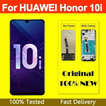 6.21 colių aukščiausios Kokybės LCD HUAWEI Honor 10i Ekranas Jutiklinis Ekranas už Garbę 10 lite LCD+Rėmas Pakeitimo