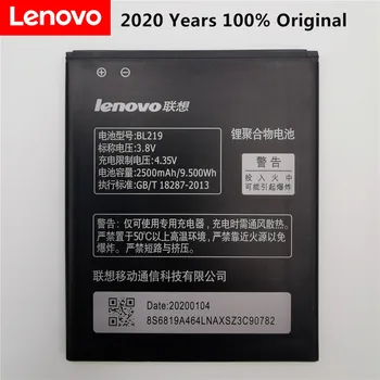 100% Originalios Atsarginės BL219 2500mAh Bateriją Naudokite Lenovo A880 S856 A889 A890e S810t A850+ A916