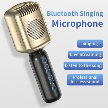 KM600 Karaoke Belaidžio Kondensatoriaus Mikrofonas Handheld 
