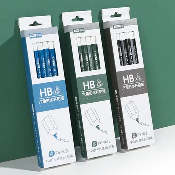 Meno reikmenys HB eskizas pieštukai pradinių mokyklų studentams, 12 supakuota meno studentų specialios dažymo 2B anglis, mokyklinės prekės
