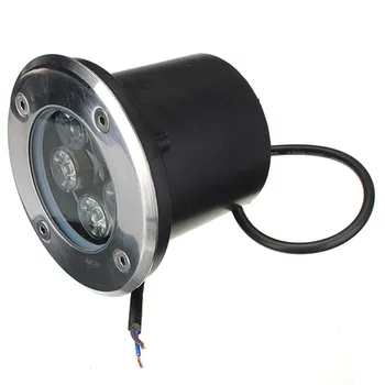 Palaidotas Grindų LED Požeminės Lemputė 5W Embedded Denio Kieme Kraštovaizdžio Lempos AC85-265V DC12V IP67 atsparus Vandeniui Lauko Apšvietimas 1