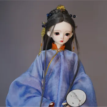 Kinų Stiliaus Hanfu Senovės Lėlės Drabužiai Vaikų Kūrybinės Hanfu Lėlės Drabužių, Žaislų Rankų darbo Lėlės Drabužius Dovana, Namų Dekoro 1