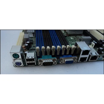 100% Serverio Darbo Plokštę Už TYAN S5375AG2NR 771 54 PCI-E 16X Pilnai Išbandyti 2